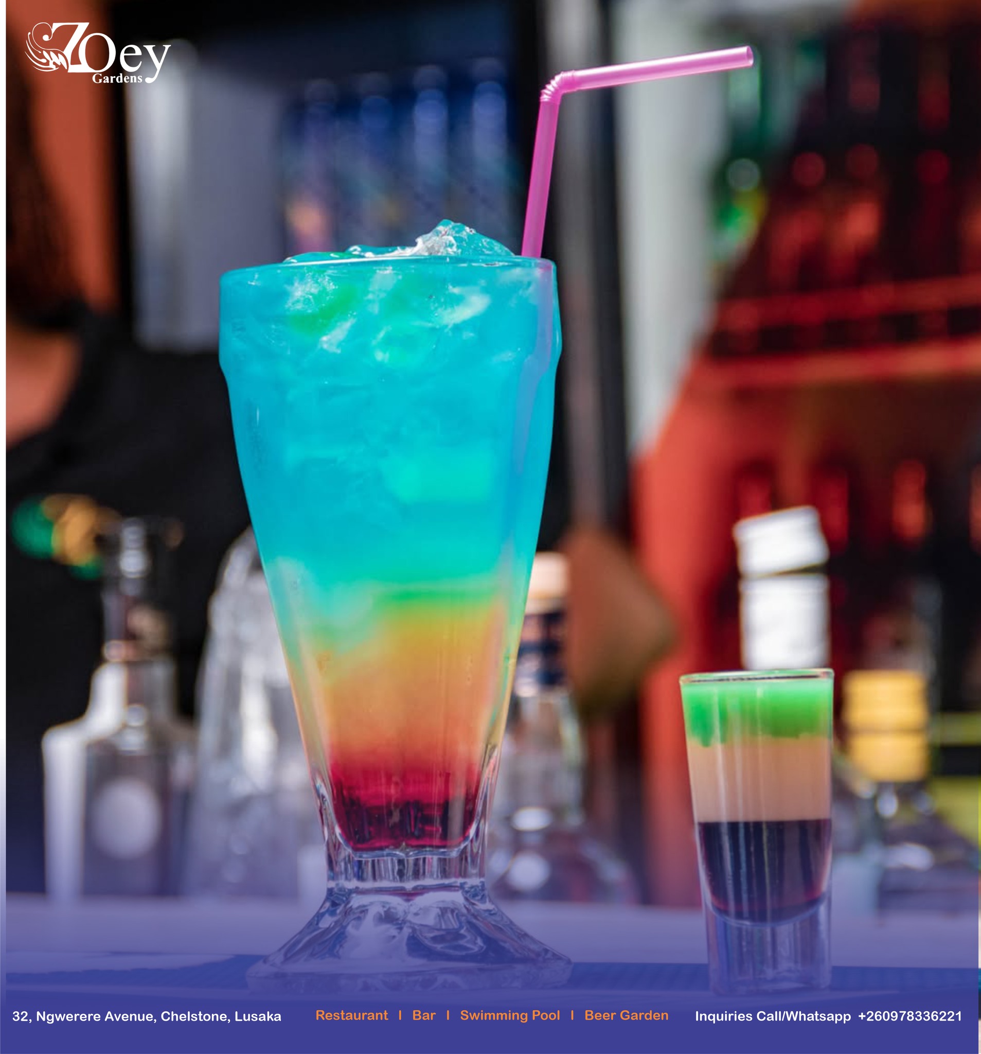 Zoey Gardens Drinks